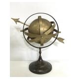 Nautical brass globe