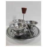 Vintage lazy susan server