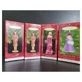 Four Hallmark Keepsake ornaments