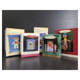 Five Hallmark Keepsake ornaments