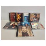 Eight Luther Vandross CDs