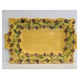 Le Provance hand painted ceramic tray