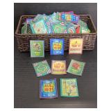 Hundreds of vintage unused mini hologram cards