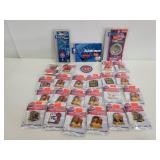 Detroit Pistons pins, patch and keychain