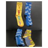 Four new pairs of The Beatles socks
