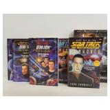 Six StarTrek books and Enders game book