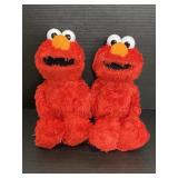 Two Hugs & Kisses talking Elmos