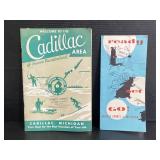 1950s Cadillac, MI & Michigan Winter brochures