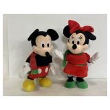 Disney singing & dancing Christmas Mickey & Minnie