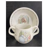 Peter Rabbit Wedgwood China cup & bowl
