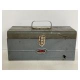 Dunlap vintage metal toolbox