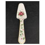 New Mikasa Holiday Delight bone China cake server