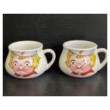 Vintage Campbells Soup kid ceramic mug sets