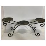 Vintage 3-tier metal metal plant stand