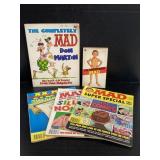 Vintage Mad paperback & super special magazines