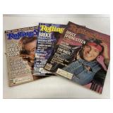 The Rolling Stone Bruce Springsteen magazines