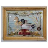 Old Milwaukee "the duck" beer mirror