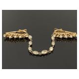 Vintage sweater clip - marked with Pat. No