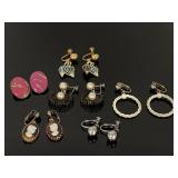 Collection of vintage earrings