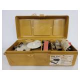 Old pal tackle box w/ assorted tools