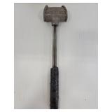 Vintage double sided metal hammer