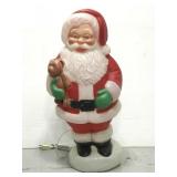 Vintage Santa Claus blow mold yard decoration