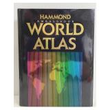 1988 Hammond Ambassador World Atlas book