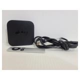 Apple TV plug in with remote