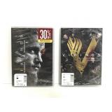 Vikings season 2 & season 5 DVDs - new
