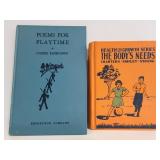 Pair of vintage hardcover books 1942 & 1936