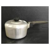 Wagner Ware vintage aluminum pot w/ lid