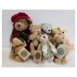 Collection of 8 Boyds Bears