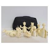 Samsonite small toiletry bag w/ nativity figures