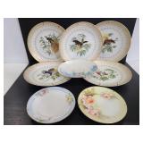Eight vintage collectors plates