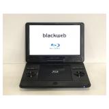 BlackWeb portable blue-ray disc player
