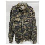 Mountain Club thick camo button up shirt jacket