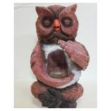 Lightweight ceramic hollow large owl