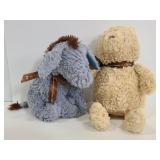Classic Pooh & Eeyore plushes