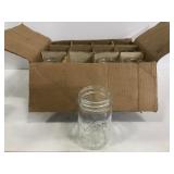 Vintage case of 12 Kerr canning jars