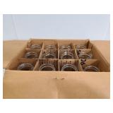 Box of large assorted glass canning jars