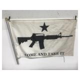 Come and take it M16 patriot flag