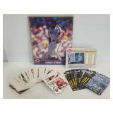 Assorted sports fan lot