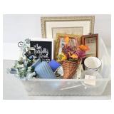 Large assorted home decor lot