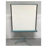 Vintage Da-lite slide and movie projector screen