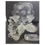 Clear glass collection