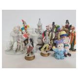 Clown figurine collection