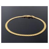 18kt gold bracelet