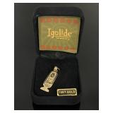 14 kt. gold Igolide charm pendant