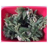 Long Christmas decorative garland