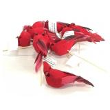 Lot of 10 new velvet cardinal crafting picks